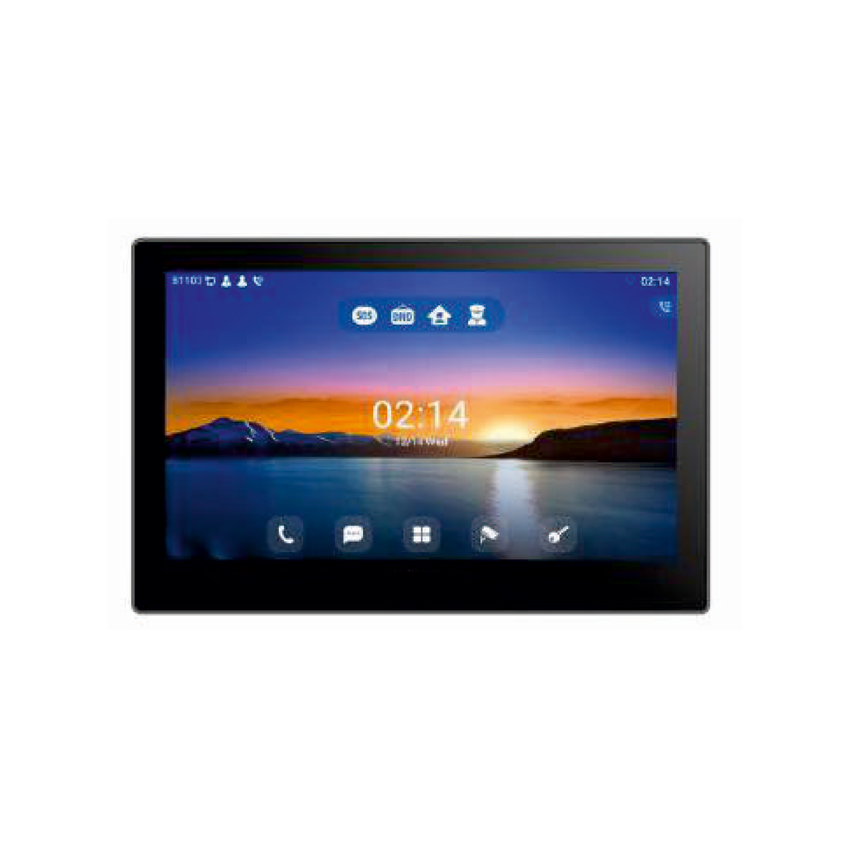 7" SIP/PoE/Wi-Fi Daire İçi İnterkom Ekranı – Eco ZAI-INT-7P-E