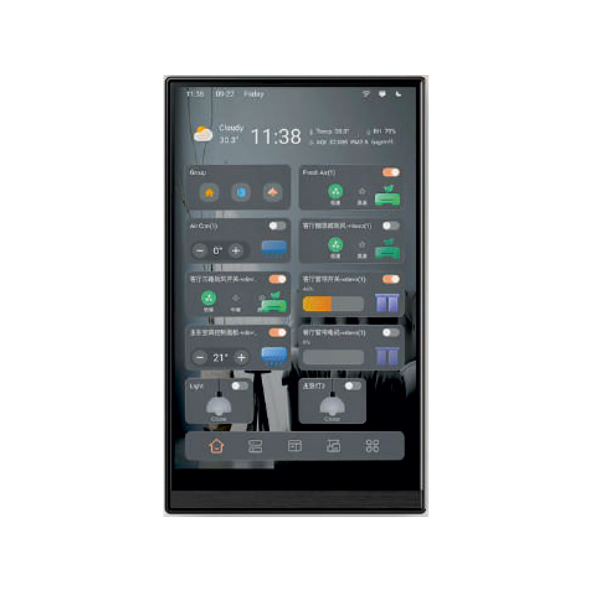 8" IP İnterkom ve Akıllı Kontrol Ekranı / Zigbee Hub ZAI-INT-8S