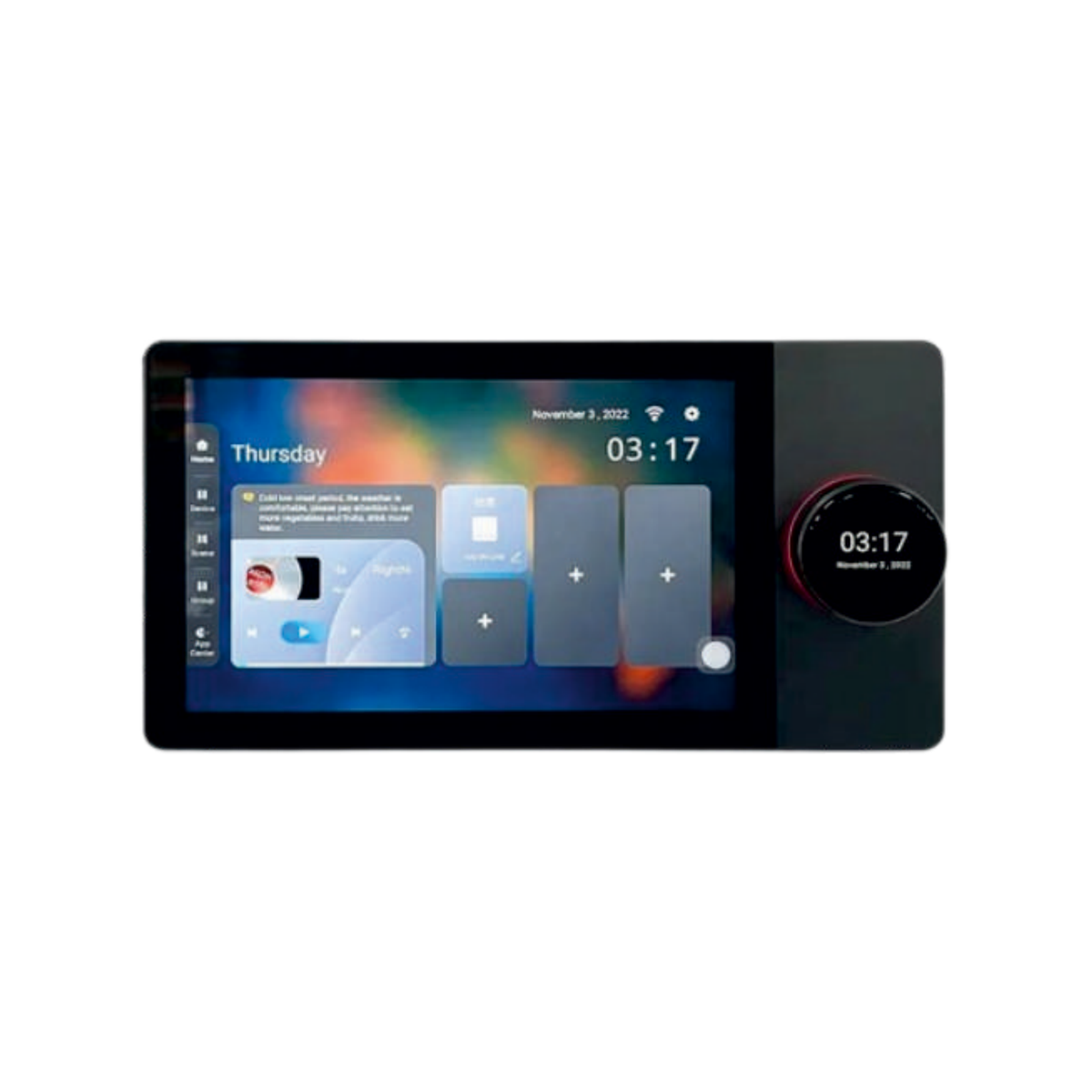 8" Multi Fonksiyonlu Dokunmatik Ekran / Knob Buton / 2 Röle WiFi-BLE ZAI-SCP-8
