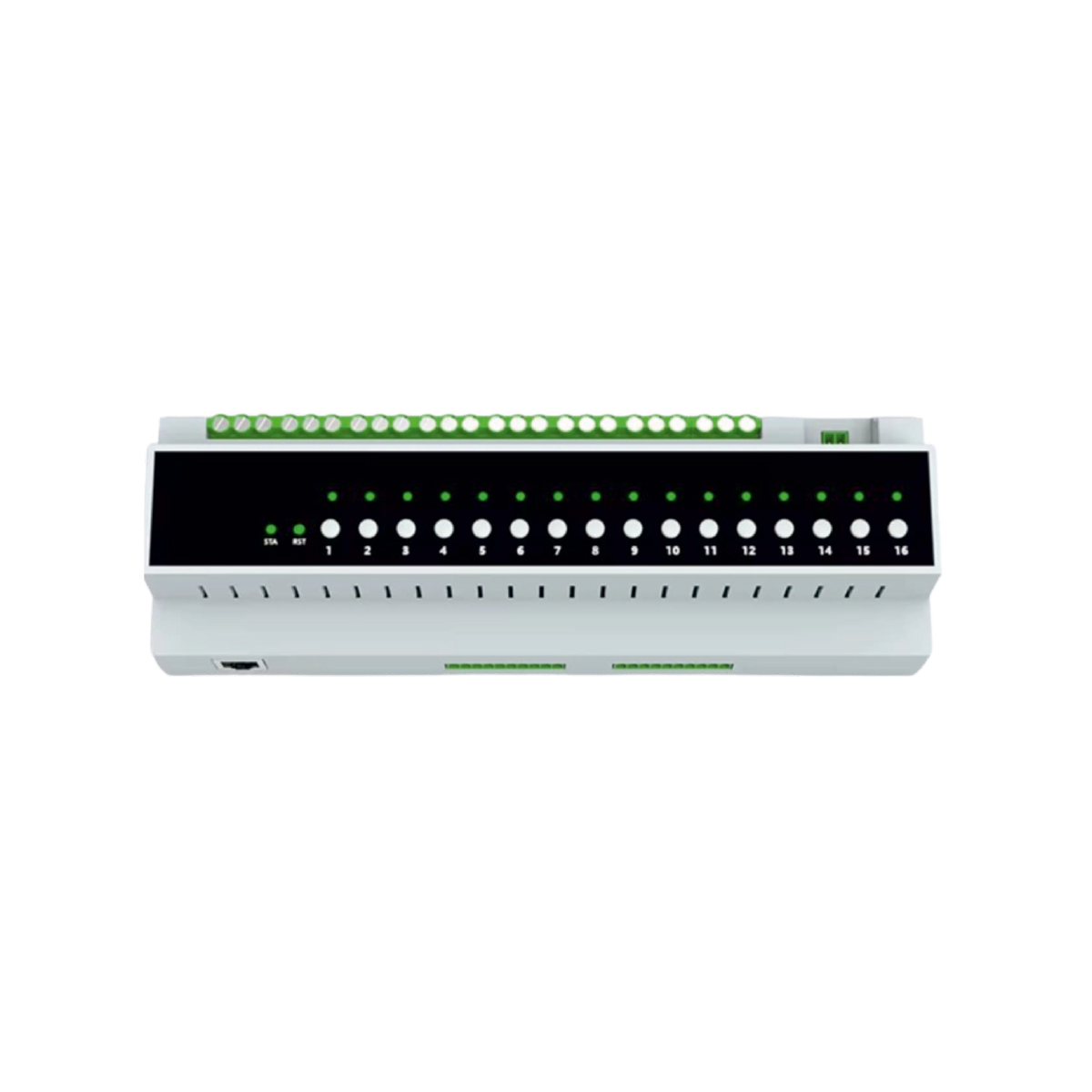16 Kanal Giriş / Çıkış Kontrol Modülü Zigbee ( Zigbee Gateway İle Çalışır ) ZAI-SCU-RC16