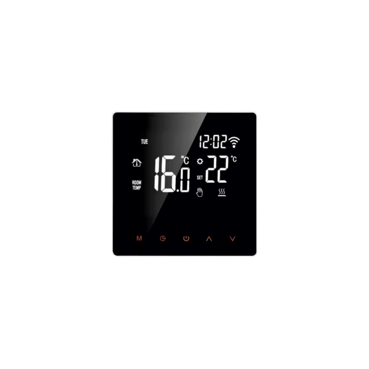 Akıllı Termostat Panel Yerden Isıtma / Su Ve Gaz Boıler / Su Isıtıcı WiFi ZAI-SCU-TP